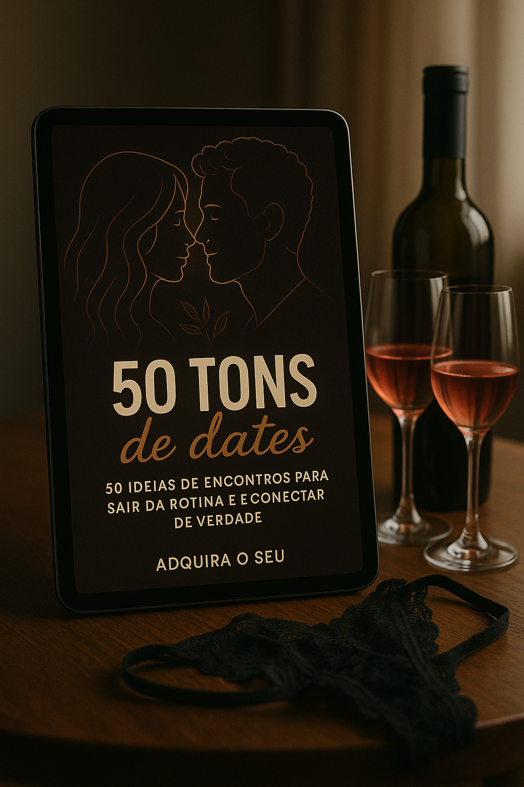 Mockup do Guia 50 Tons de Dates